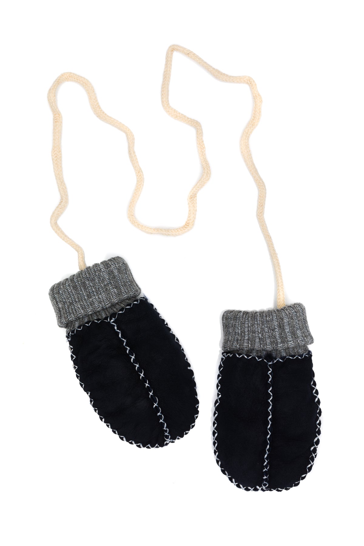 Baby Lammfell Fäustlinge