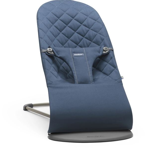 BabyBjörn Babywippe Bliss Woven Classic Quilt mitternachtsblau