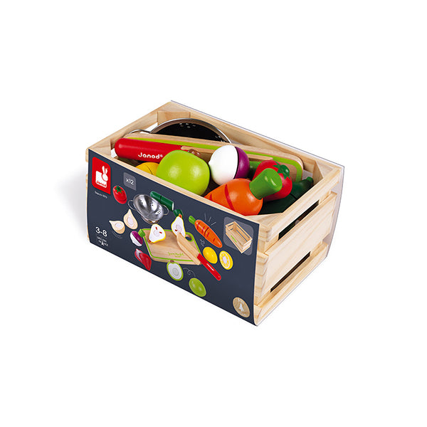 Janod Maxi Obst- und Gemüse-Set