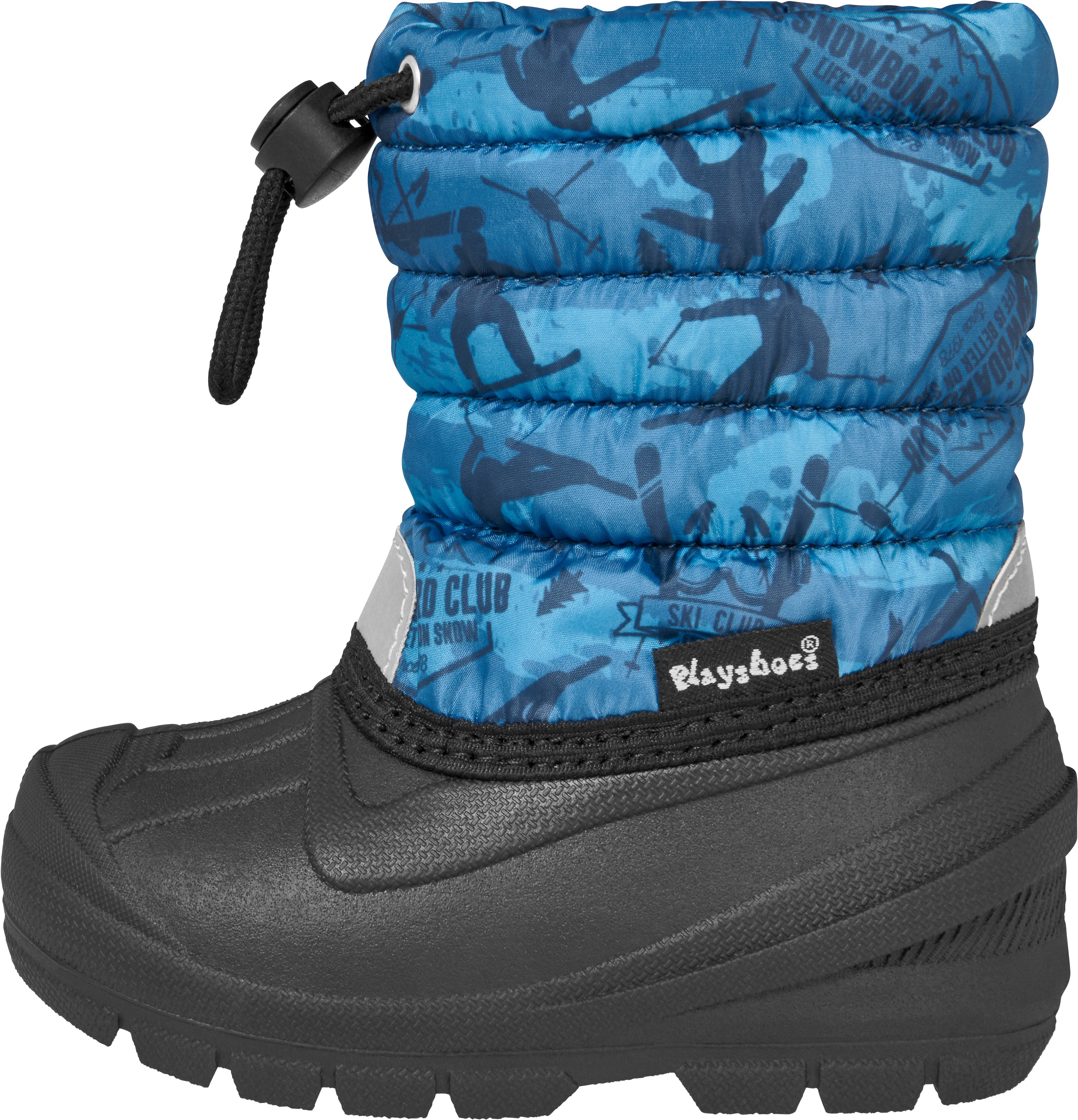 Playshoes Schneestiefel Blau