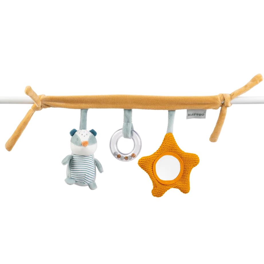 Nattou Kinderwagenkette Felix & Leo