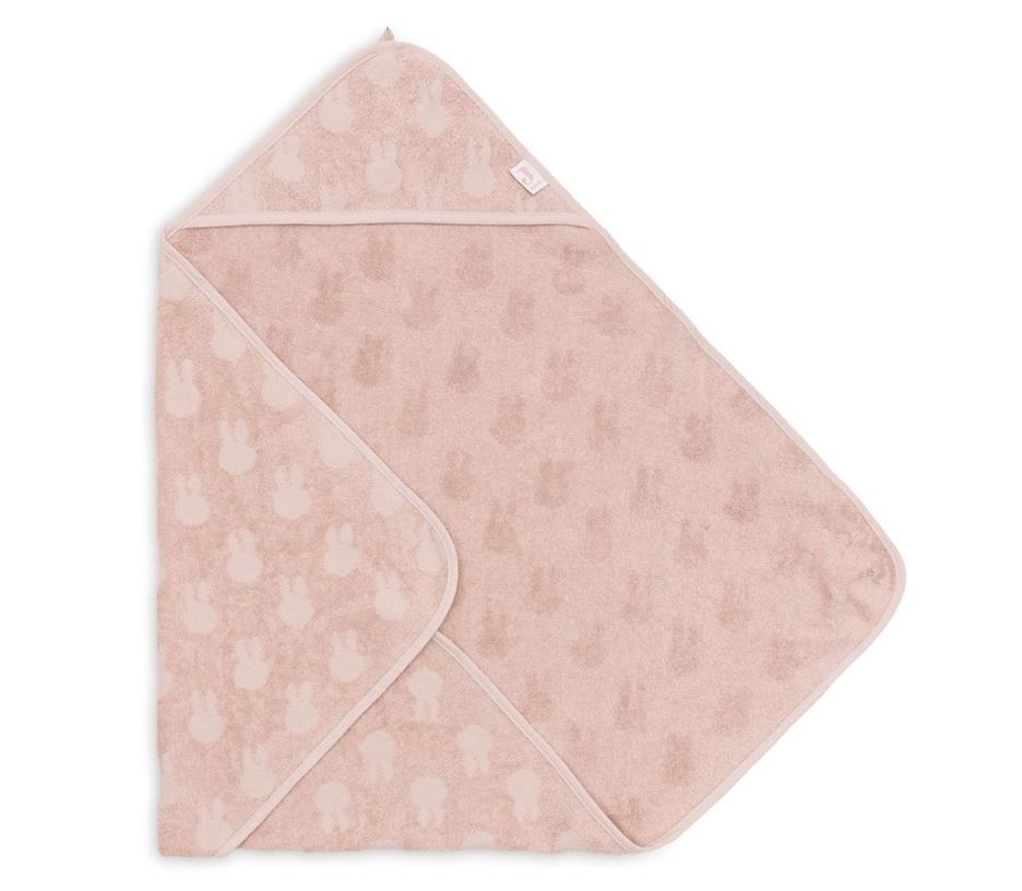Jollein Kapuzenhandtuch Frottee 75x75 cm Miffy Jacquard
