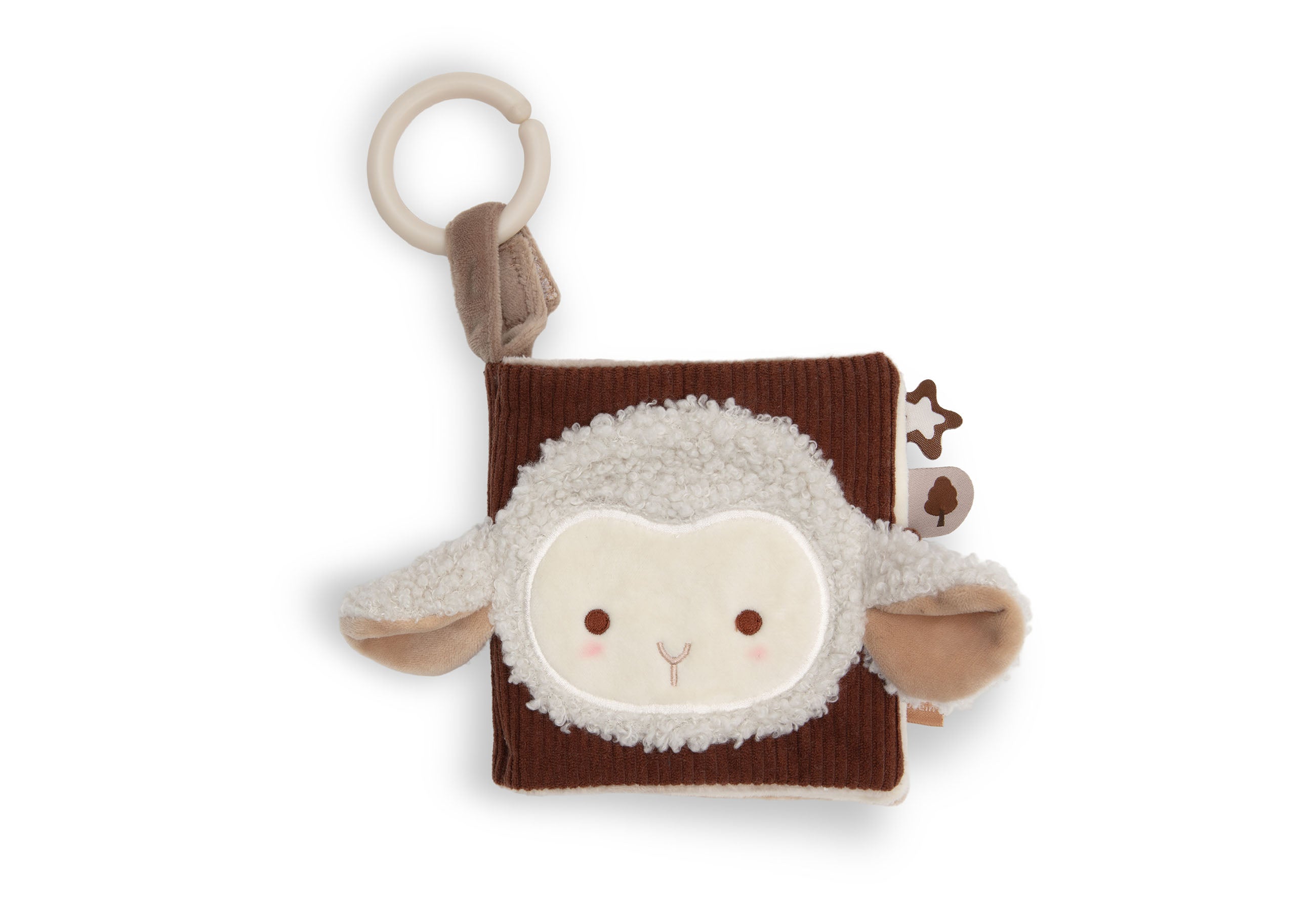 Jollein Stoffbuch mit Aktivitäten Woolly