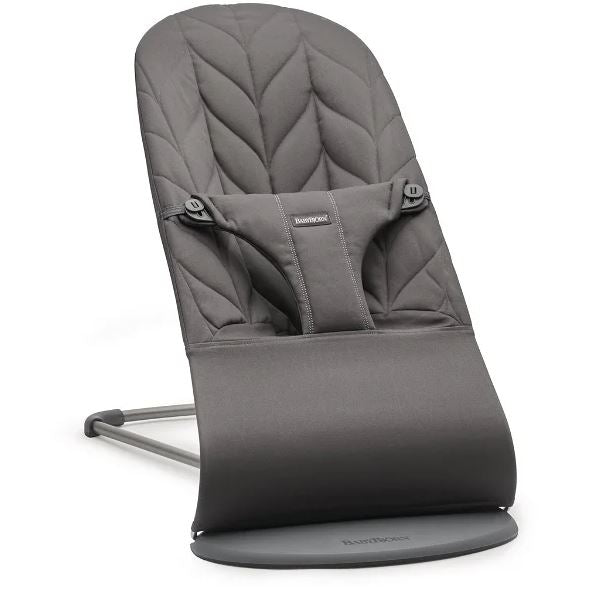 BabyBjörn Babywippe Bliss Woven Petal Quilt anthrazit