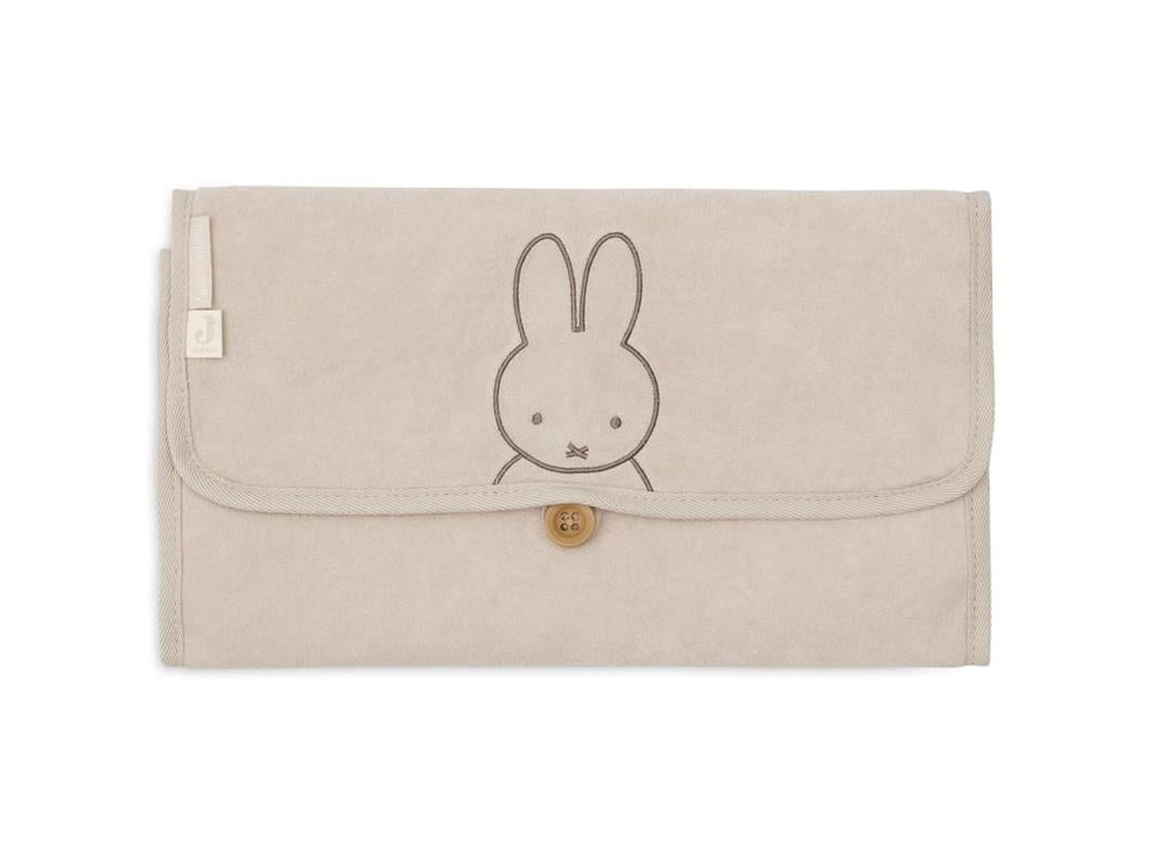 Jollein Wickelunterlage Frottee Miffy Nougat