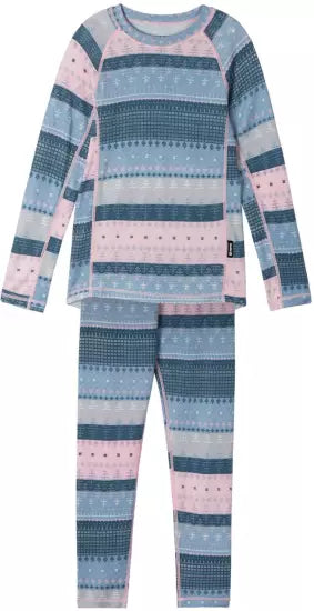 Reima Kinder Funktionsunterwäsche Set Taitoa foggy blue
