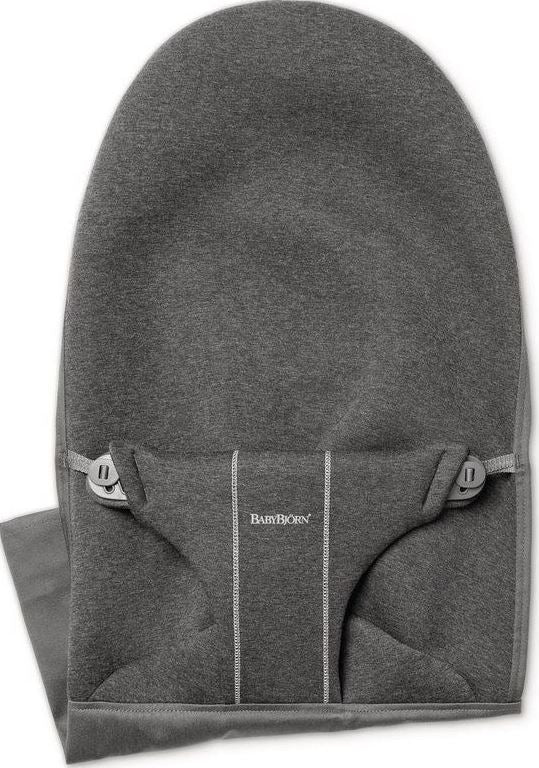 BabyBjörn Sitzstoff für Wippe 3D Jersey charcoal grau