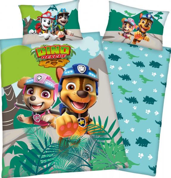 Herding Jugendbettwäsche CH-Grösse 160x210cm / 65x100cm Paw Patrol