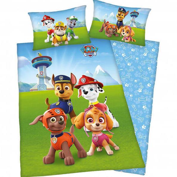 Herding Jugendbettwäsche CH-Grösse 160x210cm / 65x100cm Paw Patrol