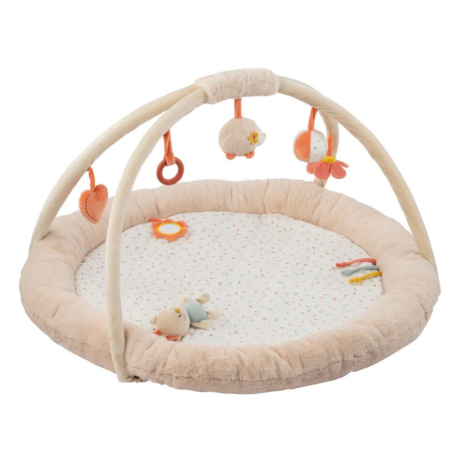 Nattou Spielkissen mit Bogen Mila, Lana & Zoë
