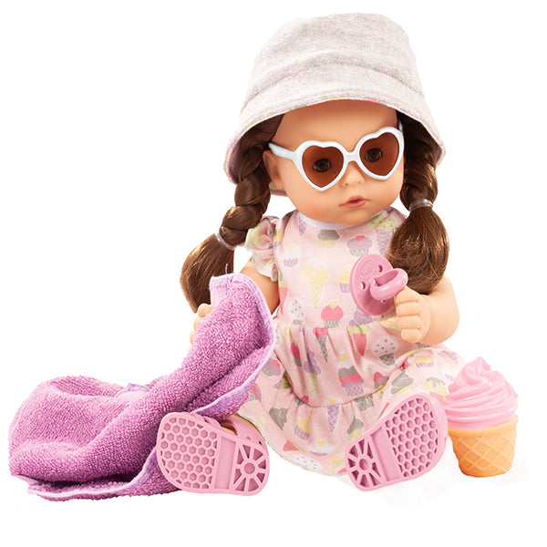 Götz Set Maxy Aquini braun 42cm