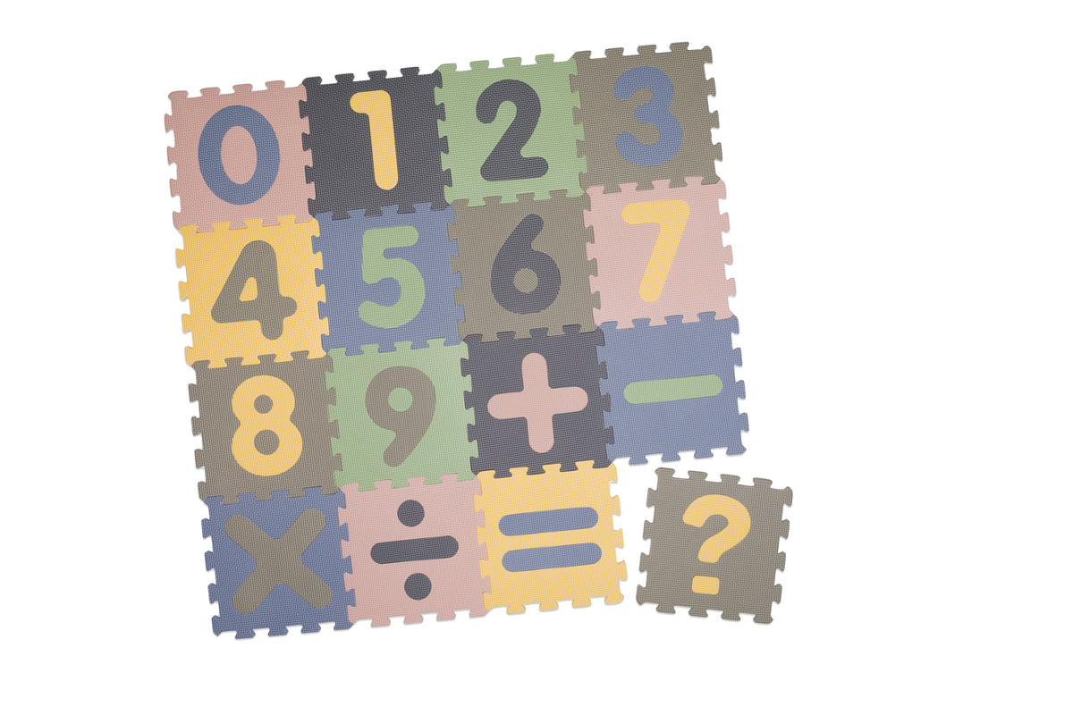 Puzzlematte Zahlen 16-teilig