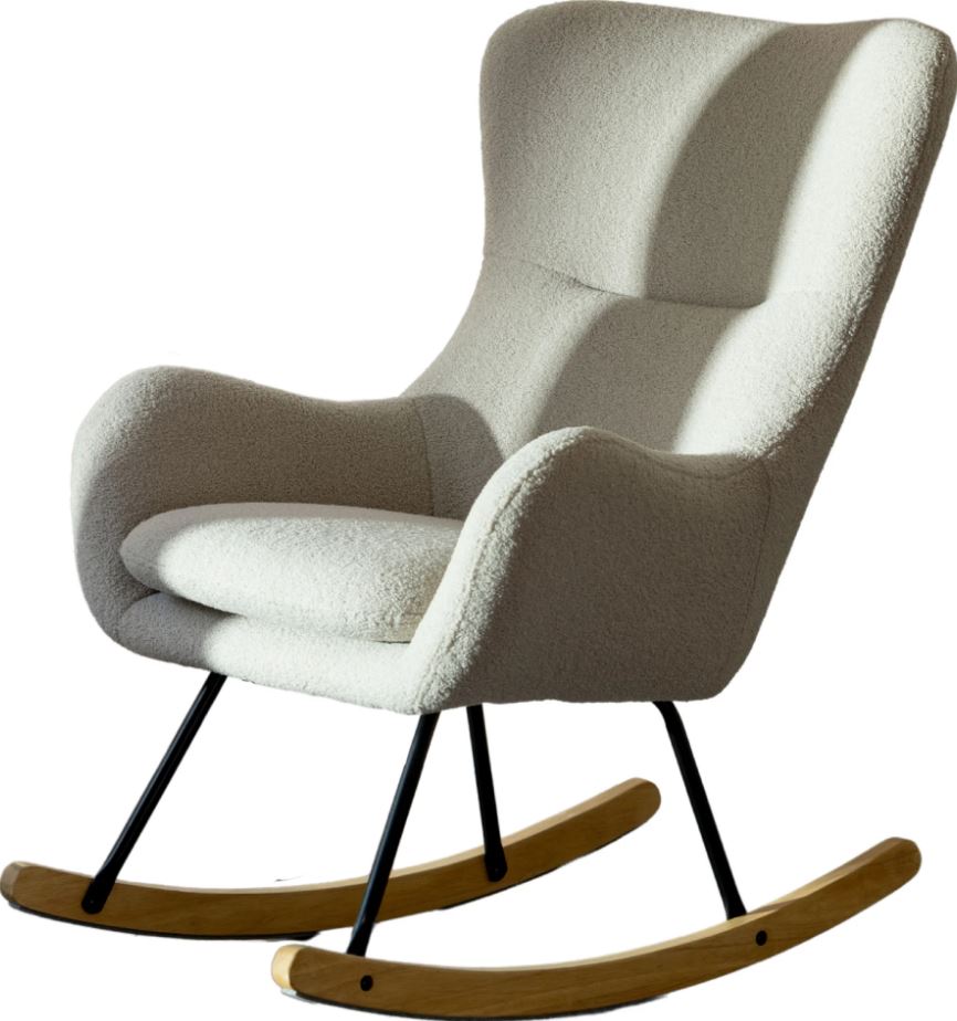 QUAX Adult Schaukelstuhl Basic Beige Sheep