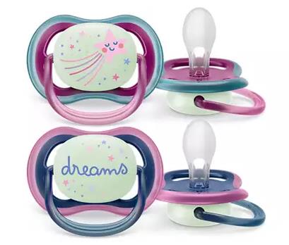 Philips Avent Ultra Air Schnuller 6-18M Dunkeln leuchtend