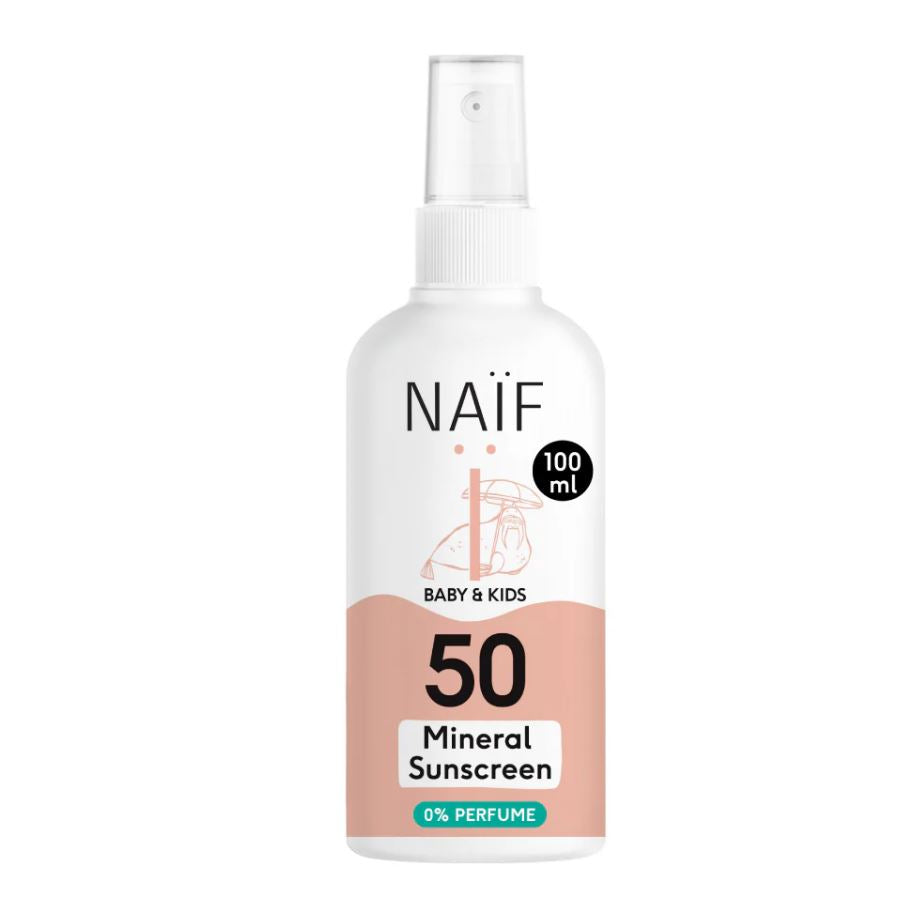 NAÏF Baby&amp;Kids Sonnenspray SPF50-100ml Parfum-Frei