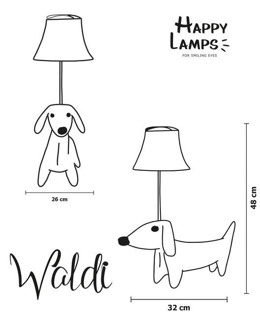Happy Lamps Waldi Der Dackel