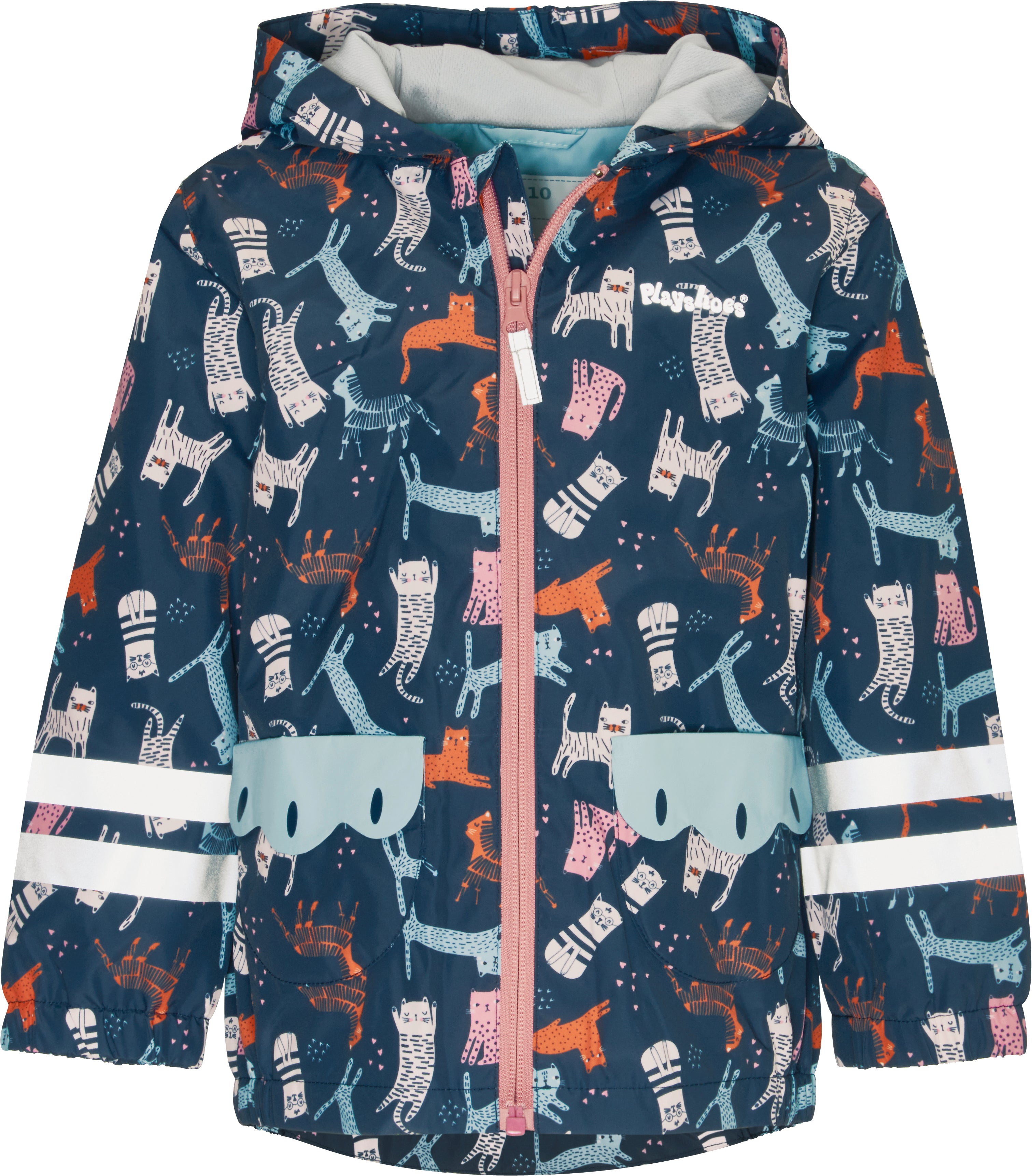 Playshoes Regenjacke Katzen