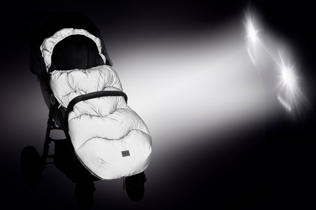 Fillikid Winterfusssack Ogre Reflect schwarz