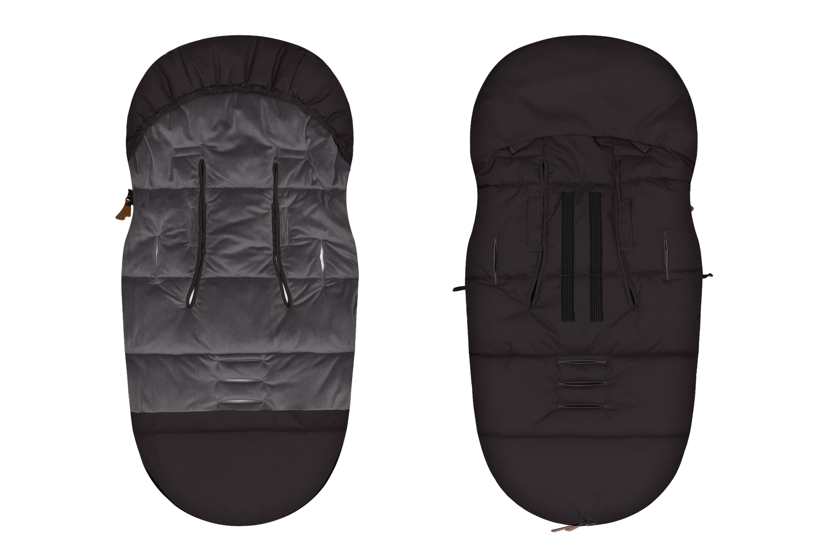Fillikid Winterfusssack Ogre Reflect schwarz