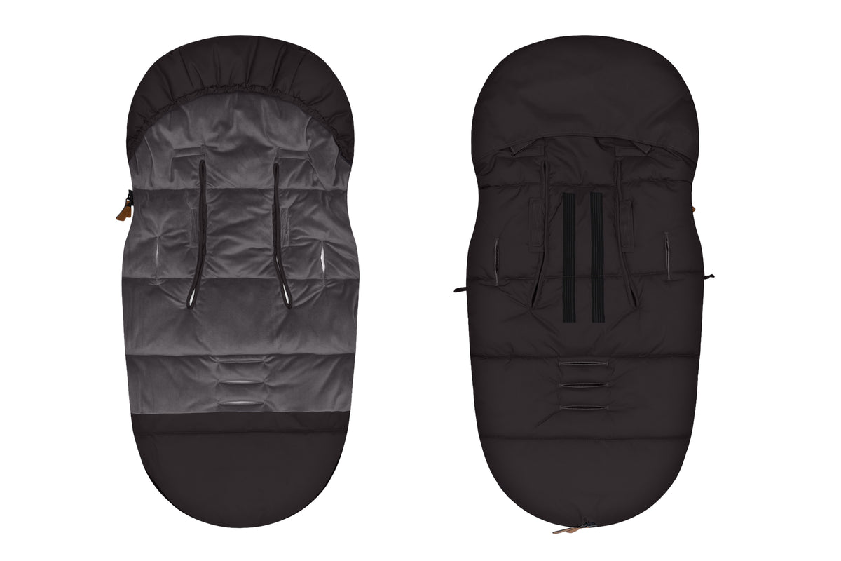 Fillikid Winterfusssack Ogre Reflect schwarz
