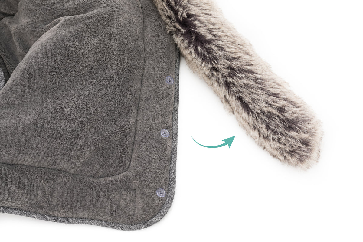 Fillikid Schlittensack Pico grau