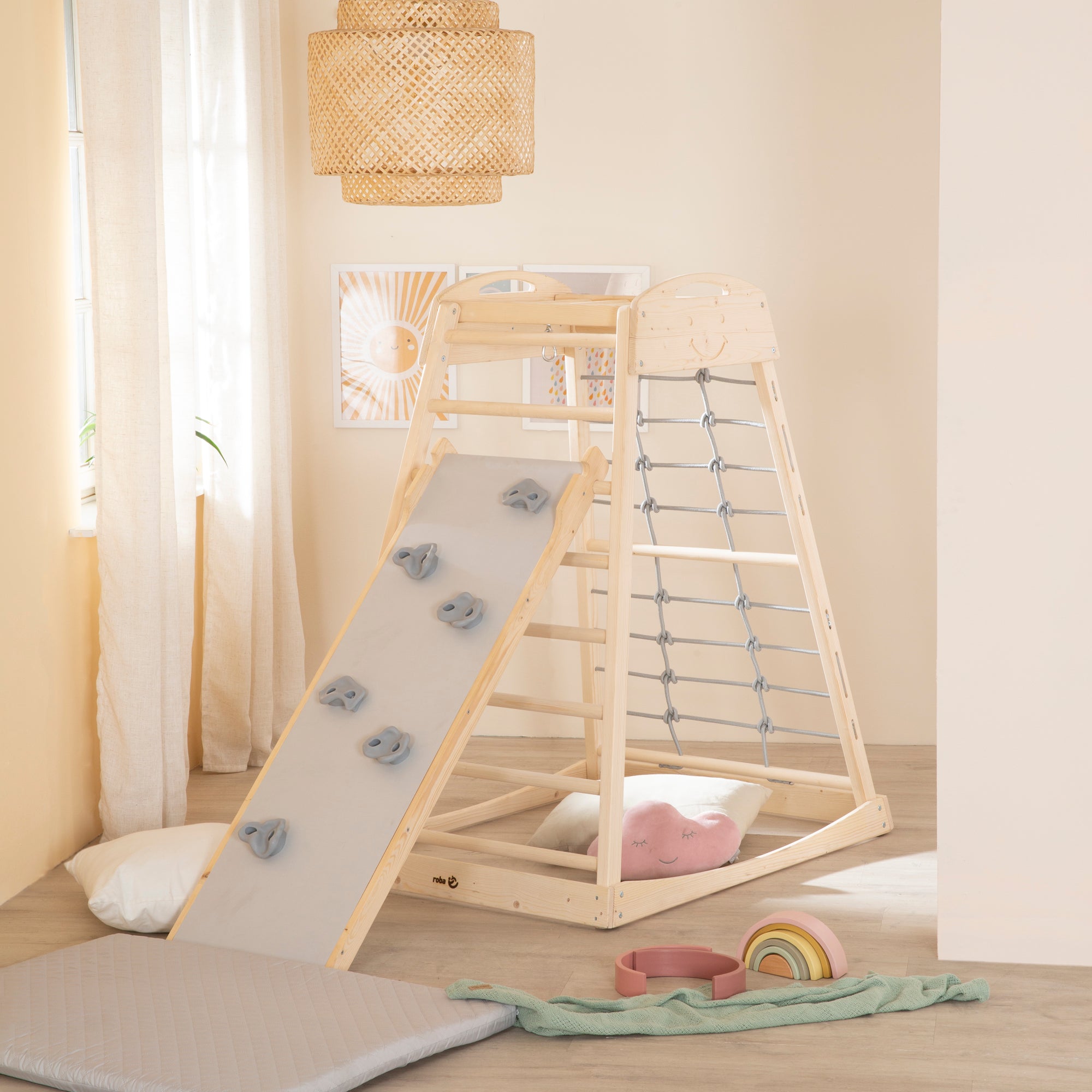 Roba Rutschbrett für Spielturm oder Kletterdreieck