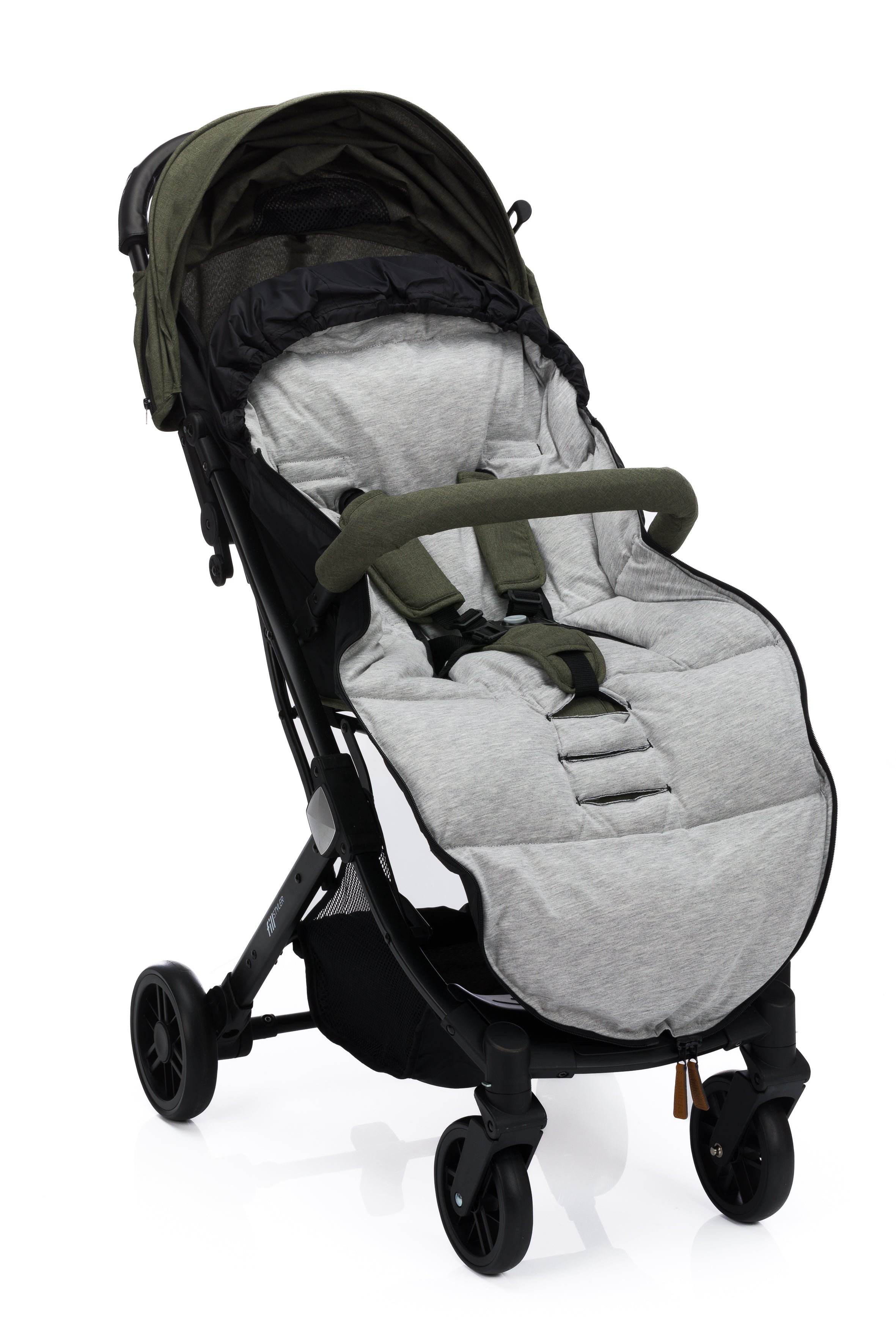 Fillikid Fusssack Lawu Daunenfusssack schwarz