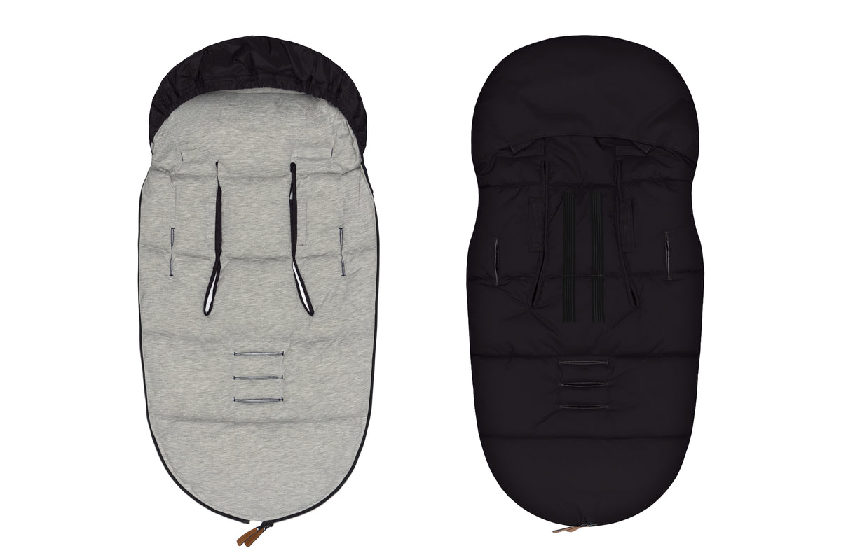 Fillikid Fusssack Lawu Daunenfusssack schwarz