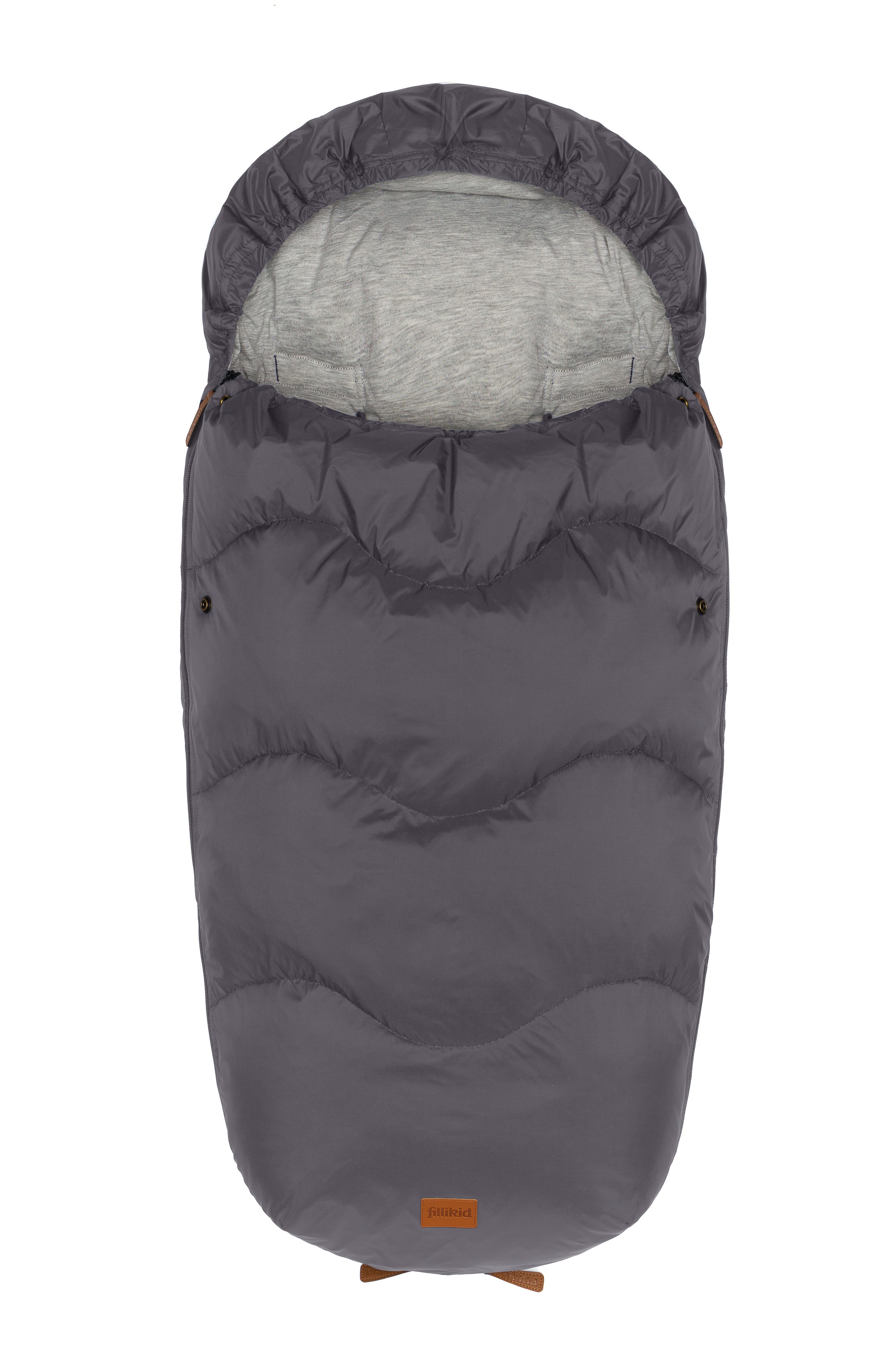 Fillikid Fusssack Lawu Daunenfusssack grau