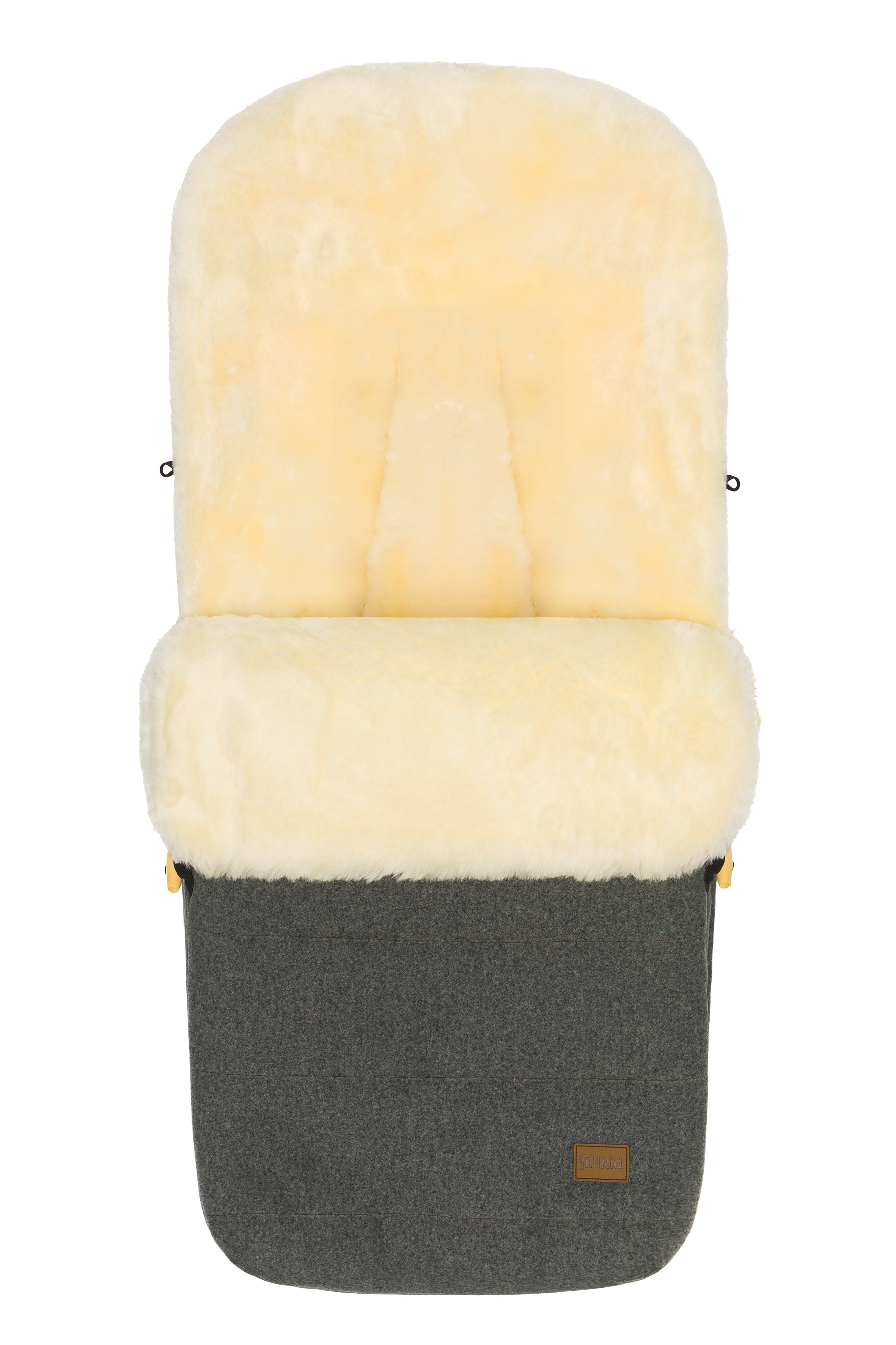 Fillikid Fusssack Bernina Wool grau