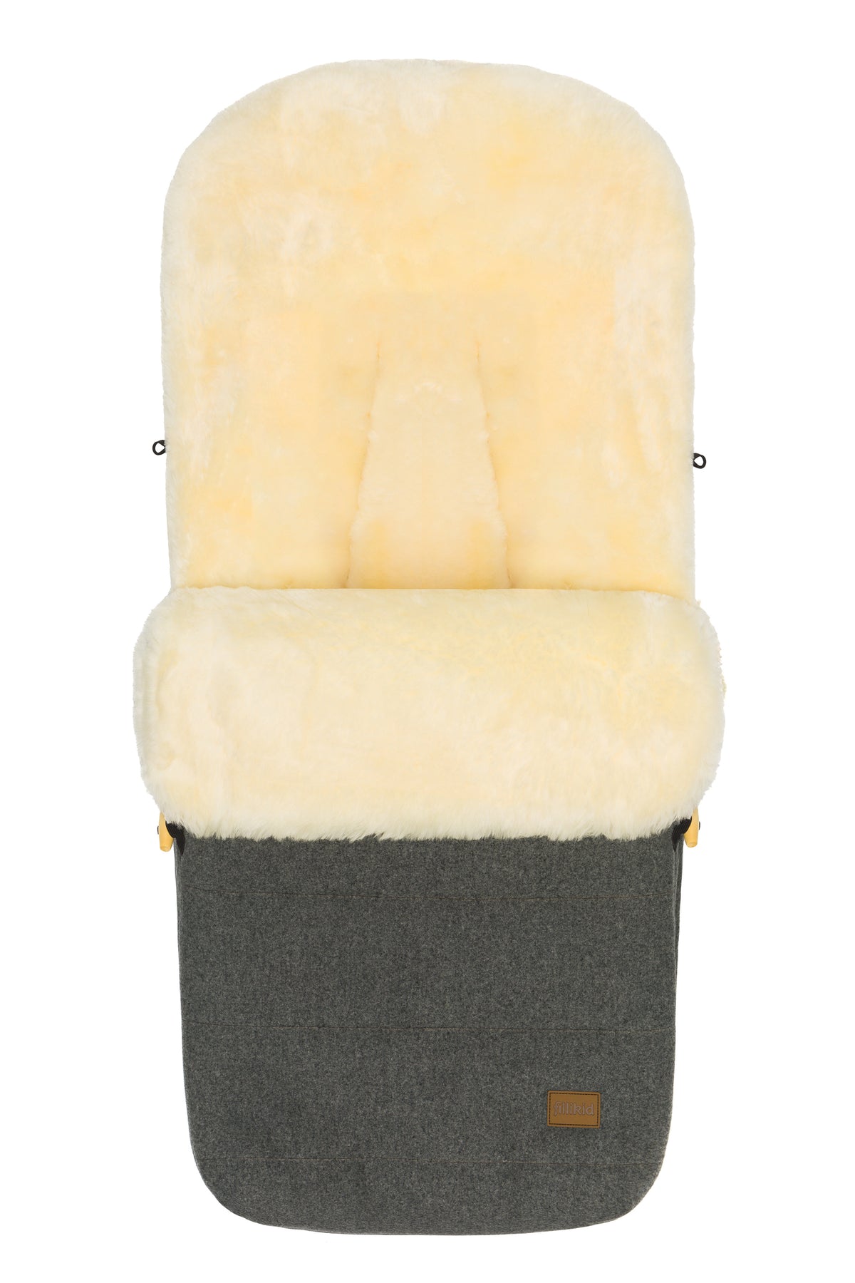 Fillikid Fusssack Bernina Wool grau