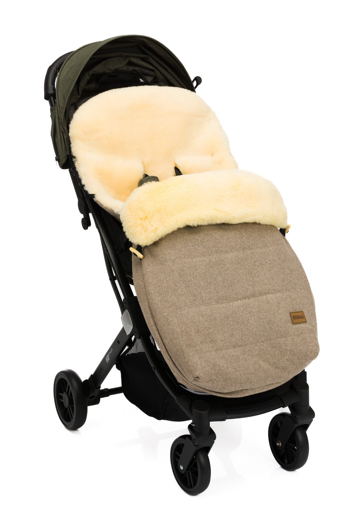 Fillikid Fusssack Bernina Wool braun