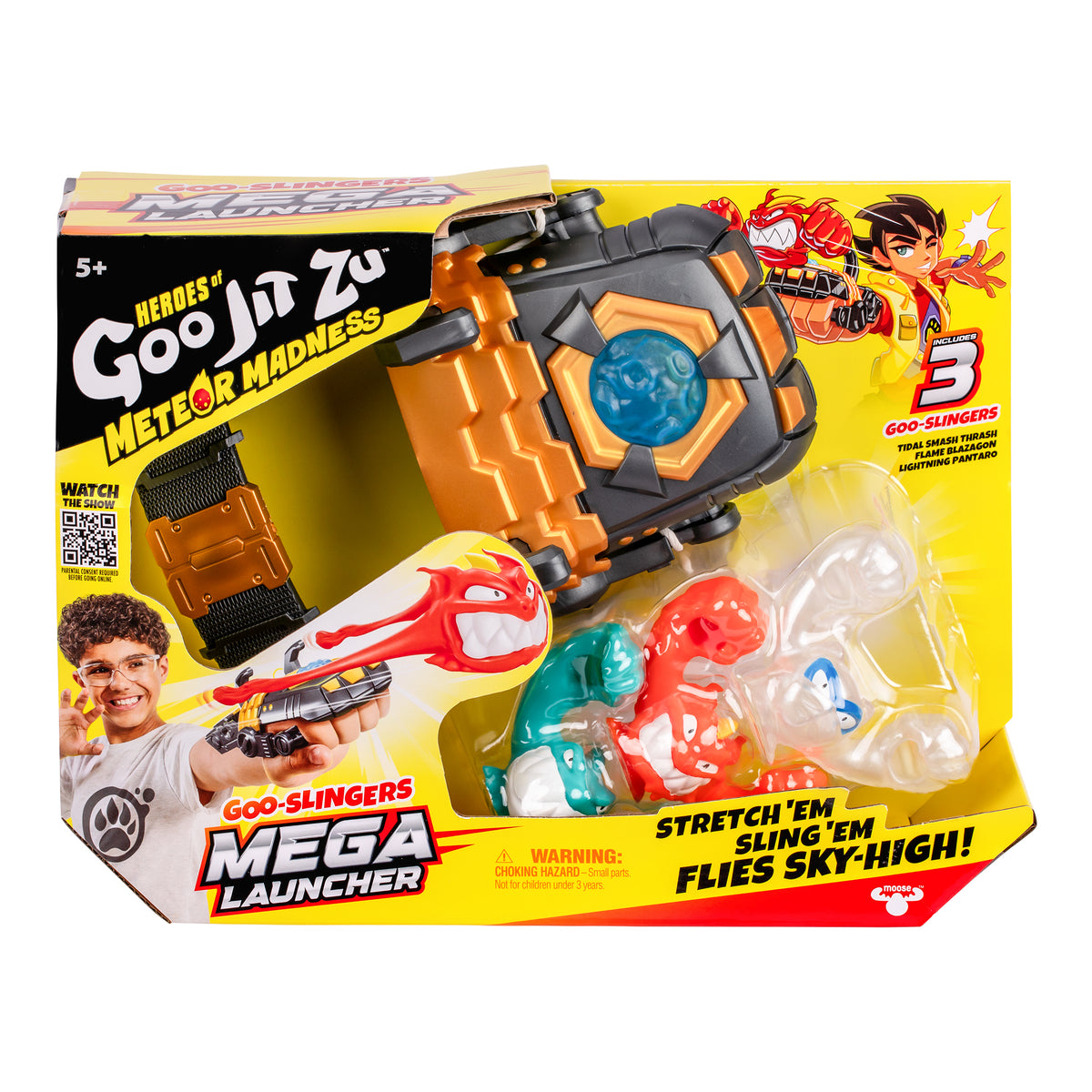 Character Heroes of Goo Jit Zu Schleuder Set