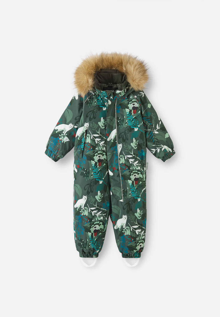 Reimatec Winter Overall Lappi Thyme Green