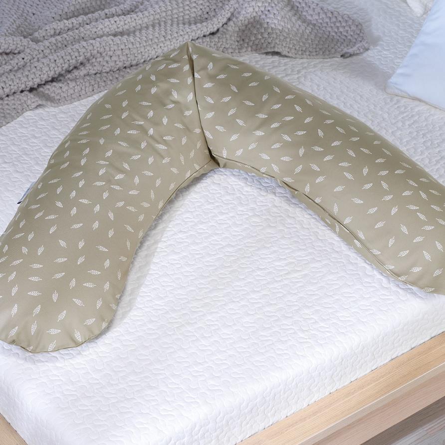 Theraline Stillkissen Das Original Theraline inkl. Dessin 131 "Blättertanz taupe"