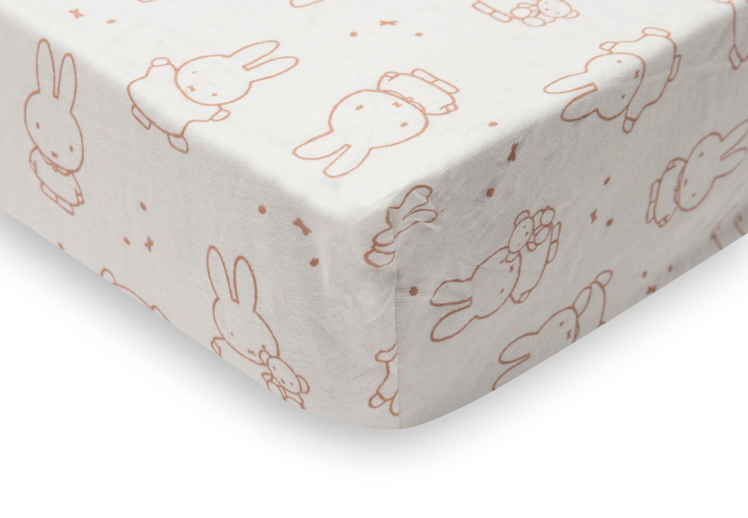 Jollein Spannbettlaken Jersey - Miffy Moments