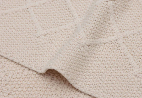 Jollein Decke Wiege 75x100cm Check Knit