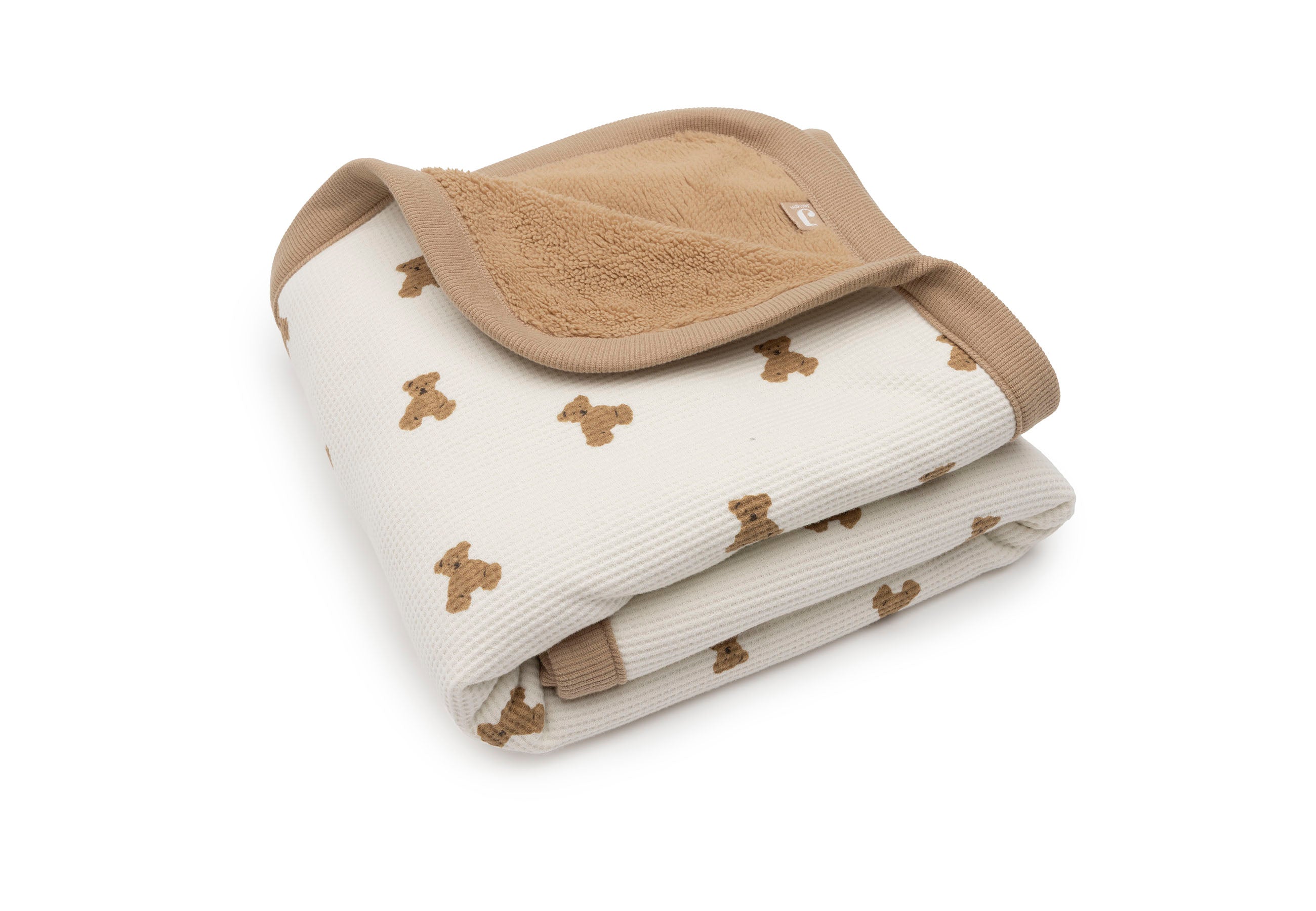 Jollein Decke - Mini Teddy Bear Little Waffle/Fluffy