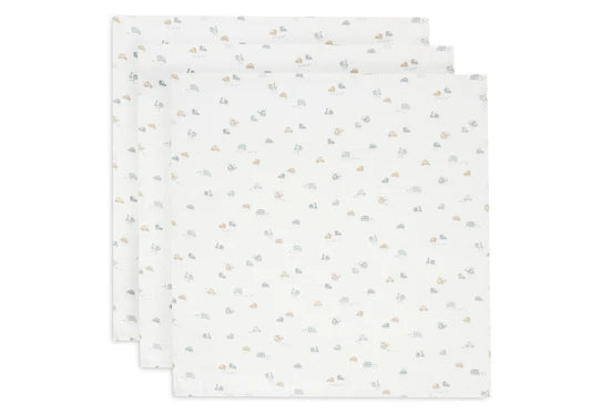 Jollein Spucktuch Hydrophill Small 70x70cm 3 Stk.