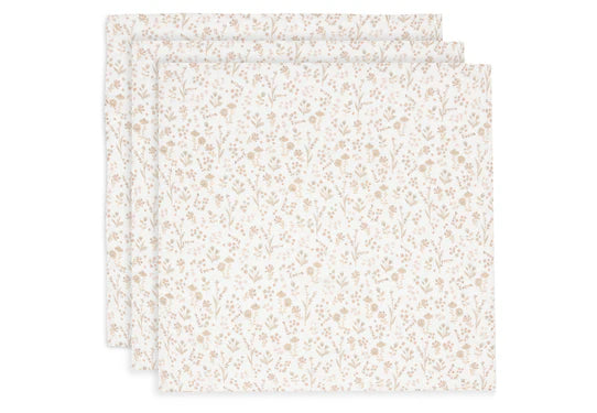 Jollein Spucktuch Hydrophill Small 70x70cm 3 Stk.