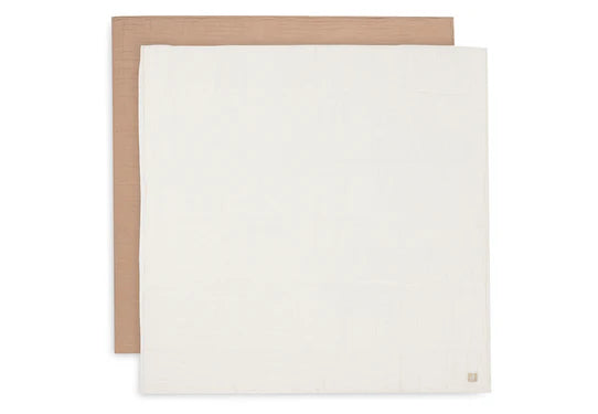 Jollein Spucktuch Hydrophil 115x115cm 2er Pack