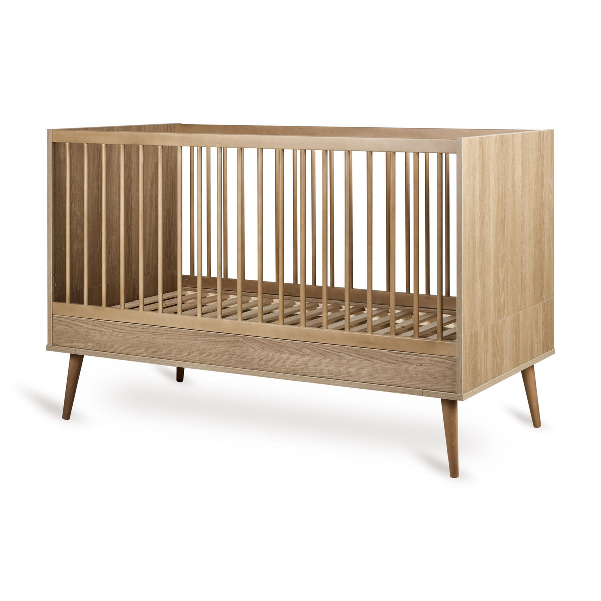 Quax Flow Kinderbett 70 x 140 cm honey ash