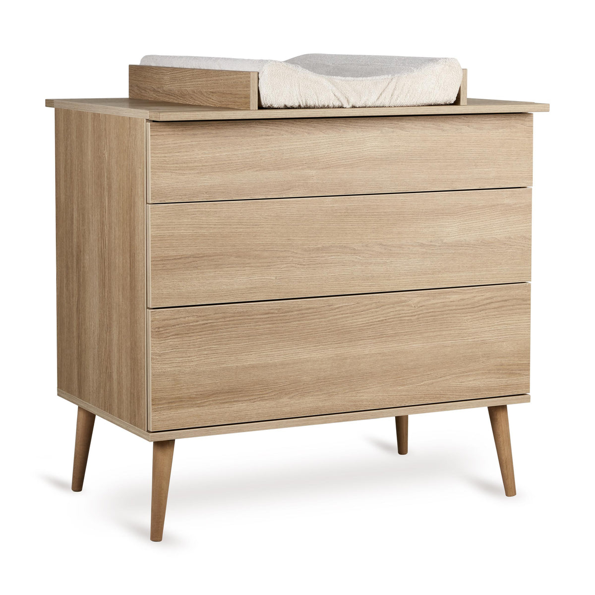 Quax Flow Wickelkommode inkl. Wickelaufsatz honey ash