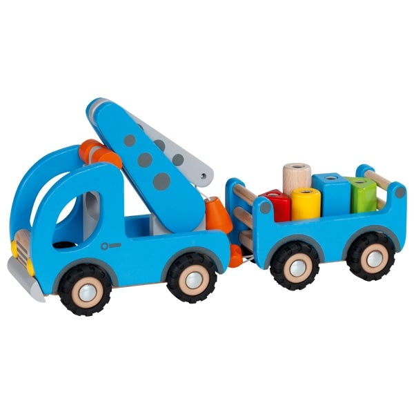 Goki Kranwagen mit Anhänger