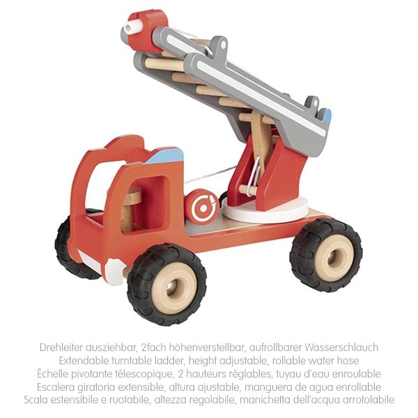 Goki Feuerwehr Leiterwagen