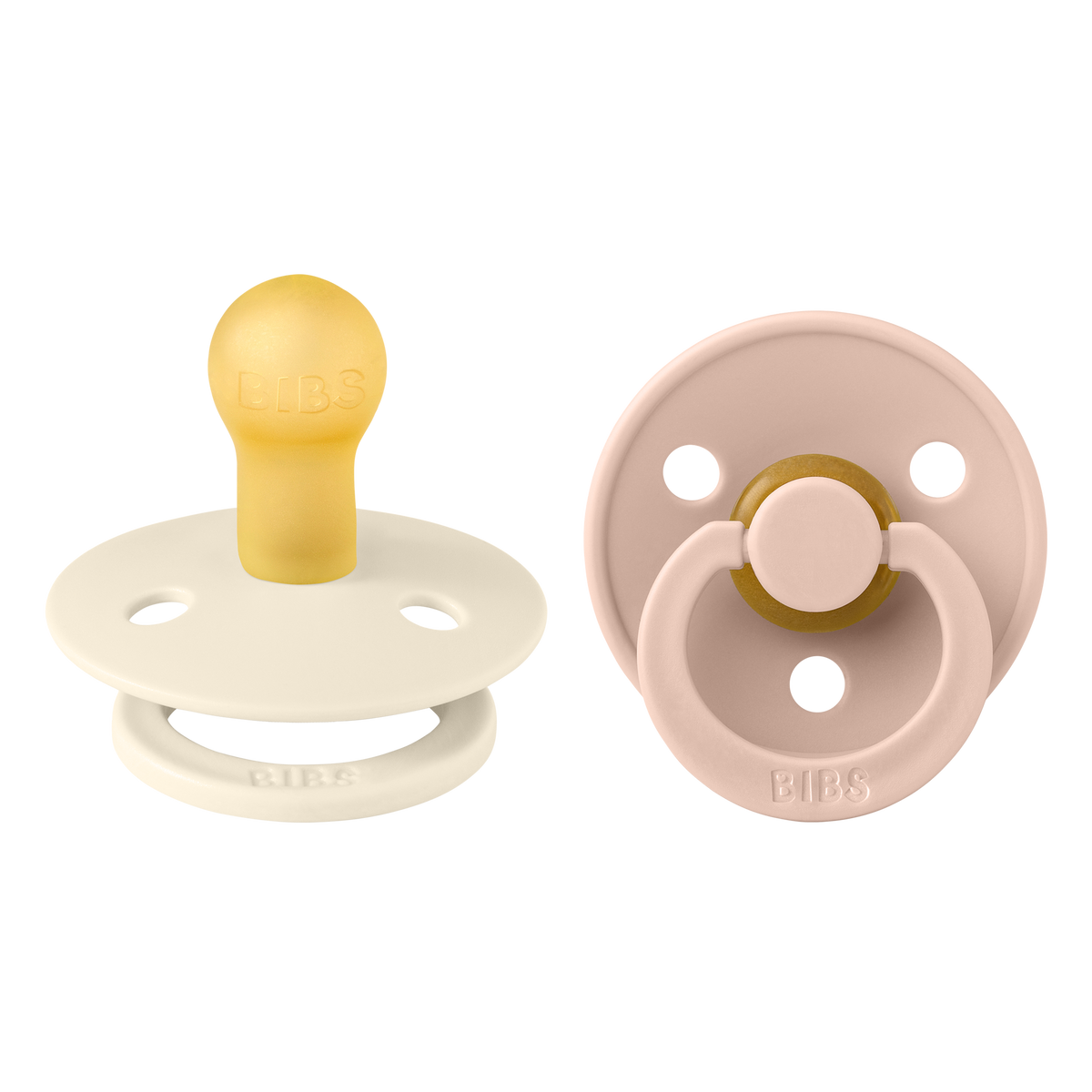 BIBS Nuggi Latex Round 12-18m 2er Pack