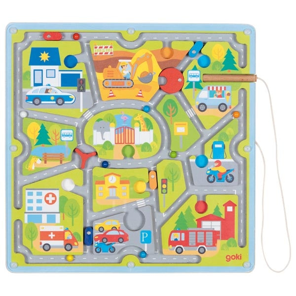 Goki Magnetlabyrinth Kleine Stadt