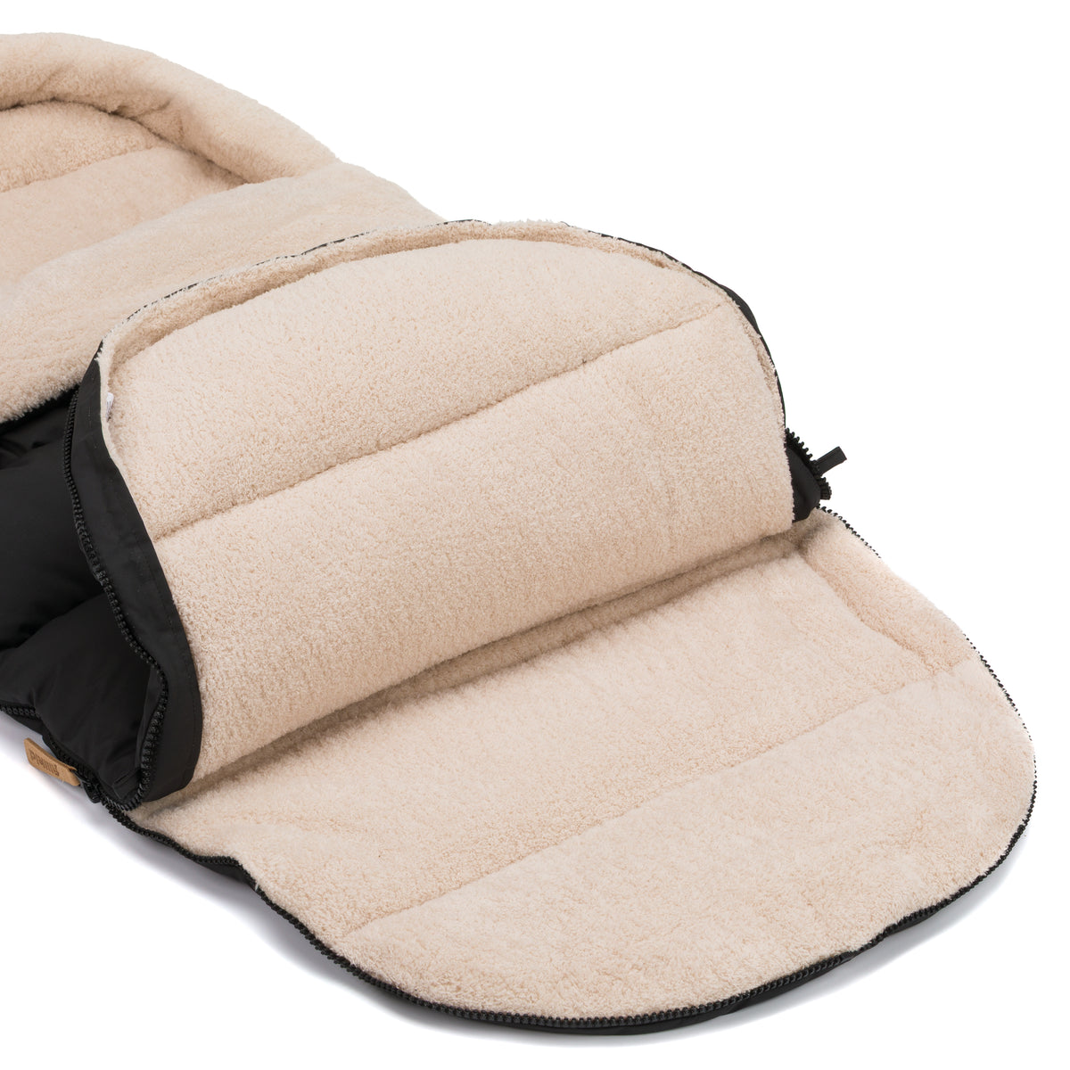 Fillikid Winterfusssack Atlas Teddy schwarz