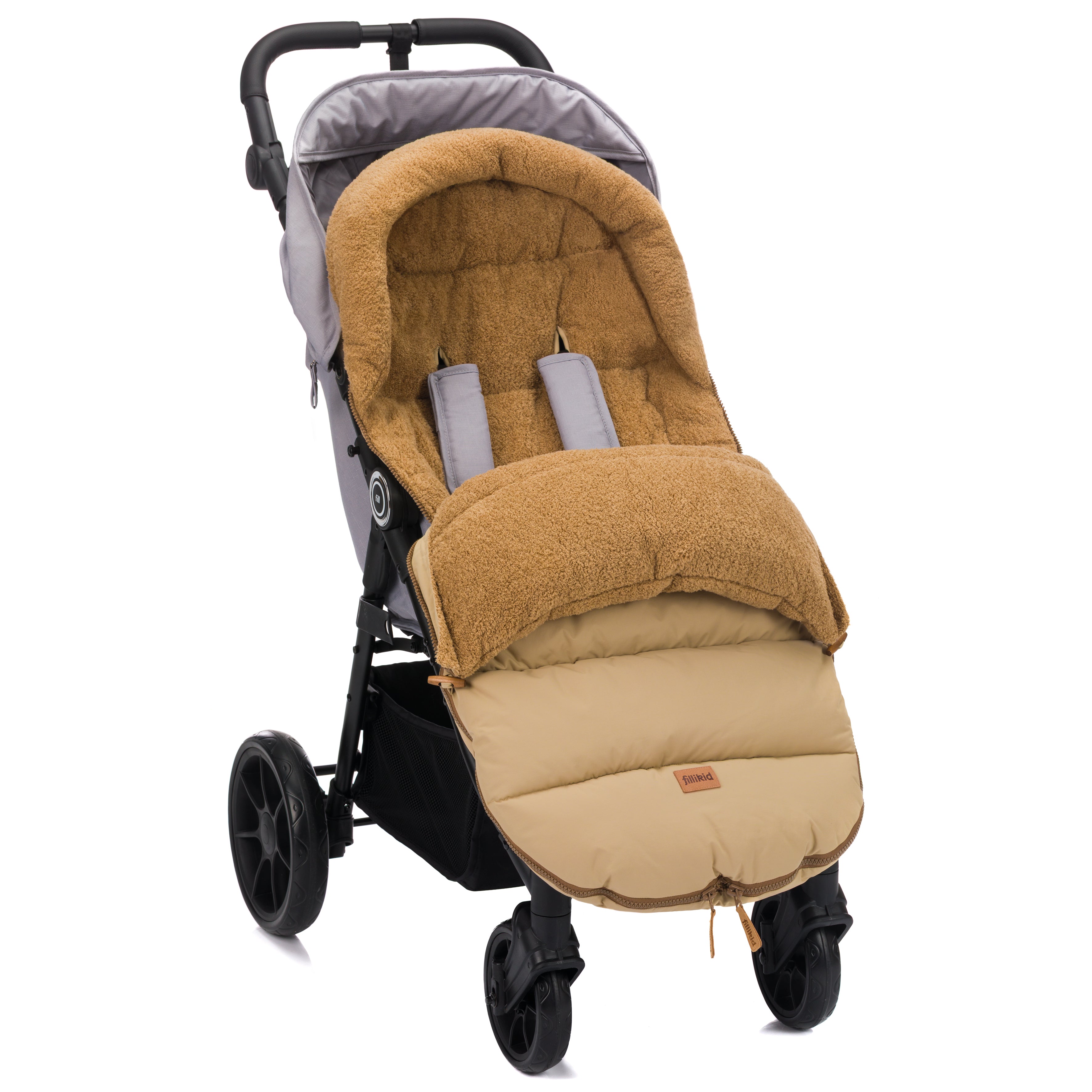 Fillikid Winterfusssack Atlas Teddy natur