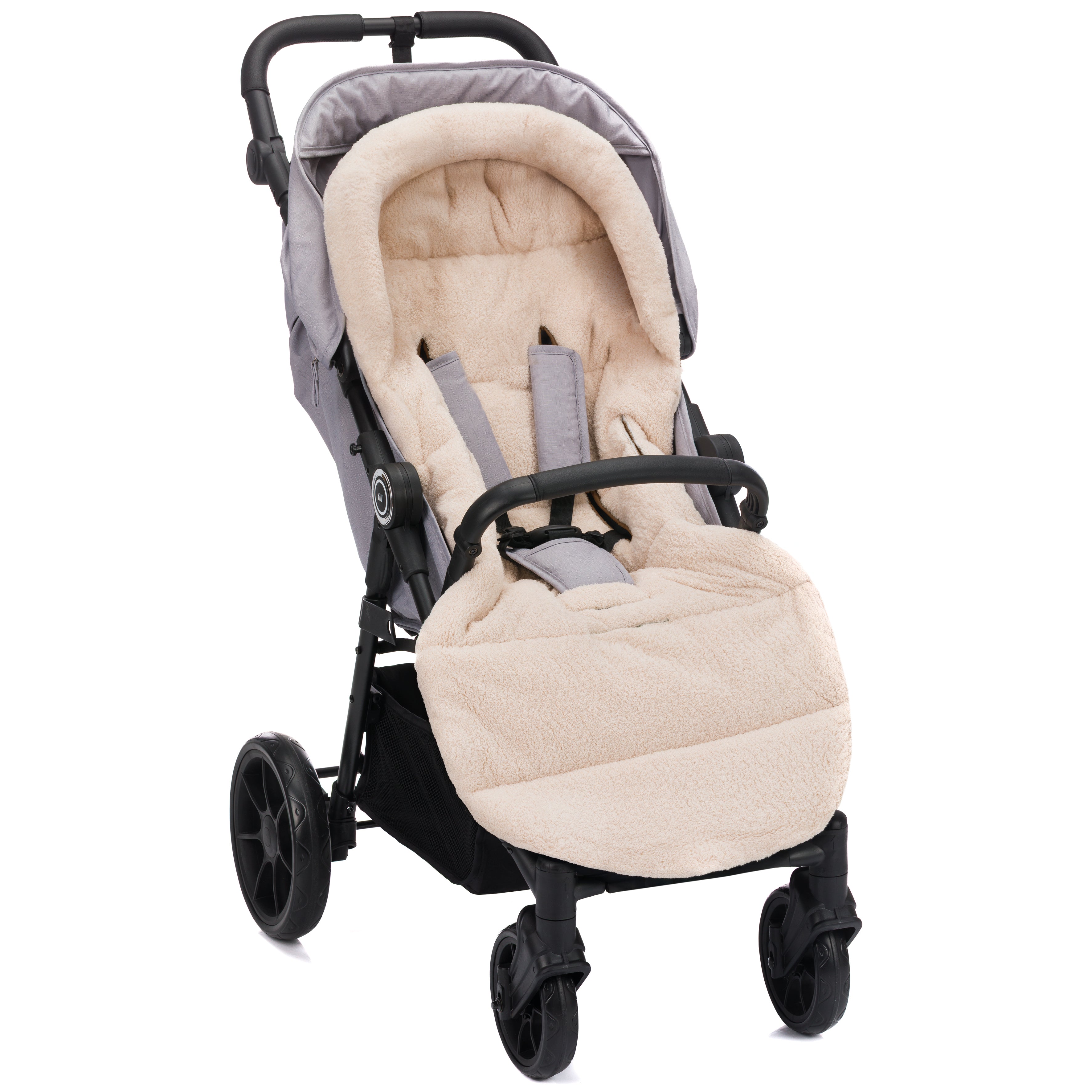 Fillikid Winterfusssack Atlas Teddy taupe